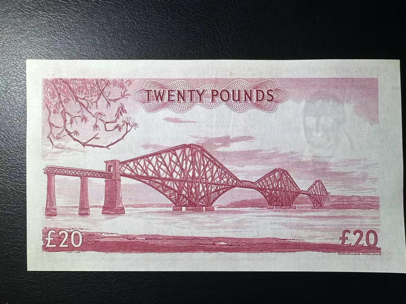 【Blue Auction】世界纸币精拍第634期【精】——16级TOP拍卖/信誉/品质/专业/高效💫 苏格兰 1957年20镑 AU品相