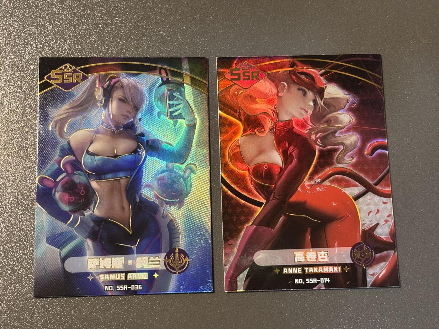 和之国 小王子精品卡牌拍卖第八场  女神狂欢 动漫美女ssr2张