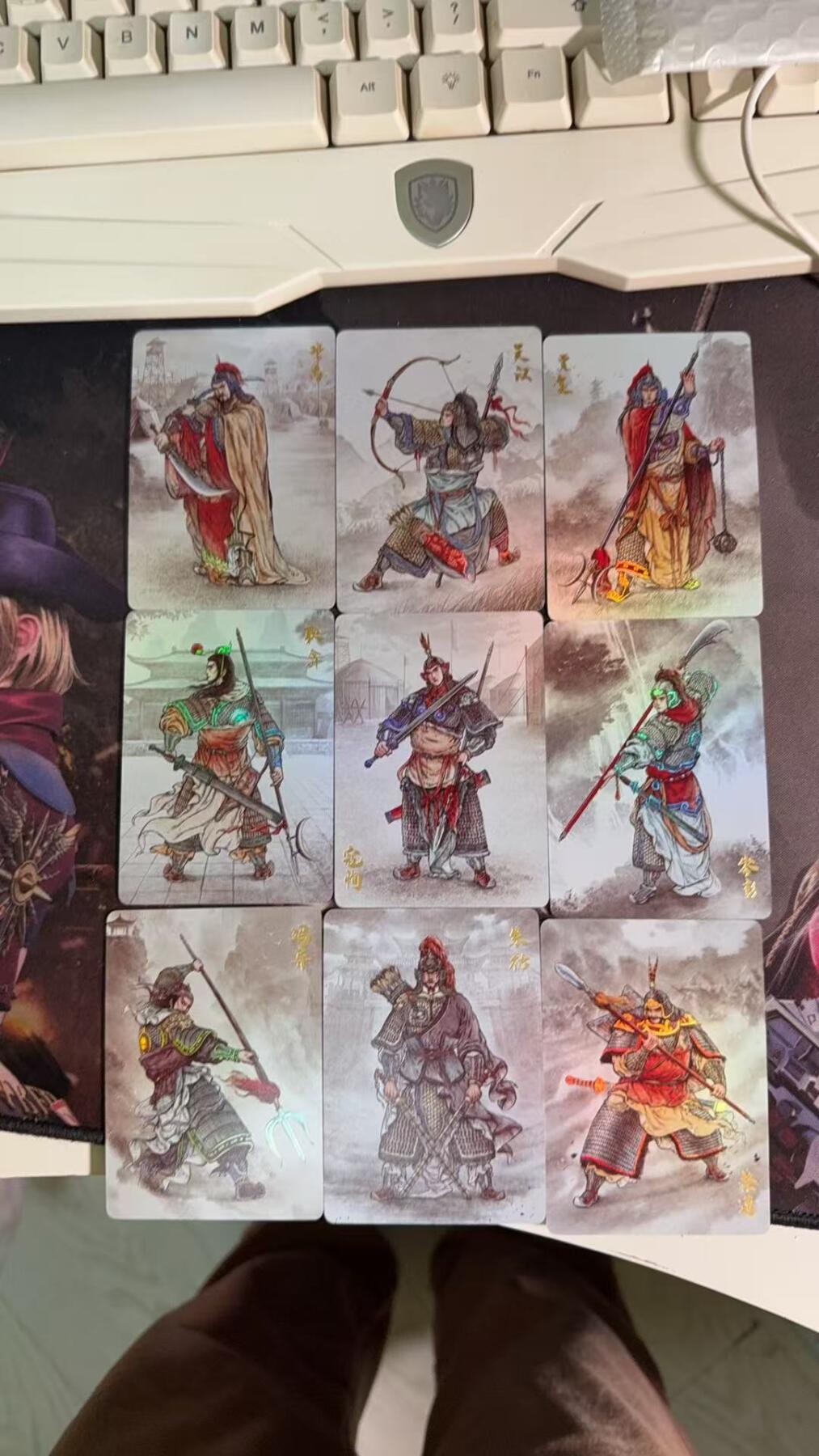 光影卡牌第八期，亲签卡，古风美女卡，各家套卡，持续收拍品 超吉梦云台将彩闪28张全套