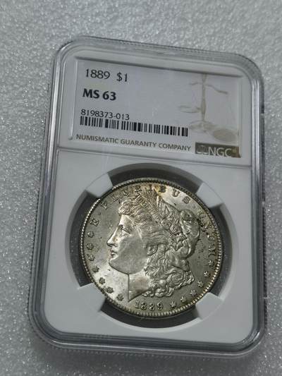 天下钱庄专场欢迎参拍 - NGC MS63 1889美国摩根一美元银币