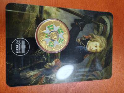 长老汇马年精选第四场拍卖 - 2021法国造币厂拿破仑一世逝世200周年纪念铜币卡装，限量版