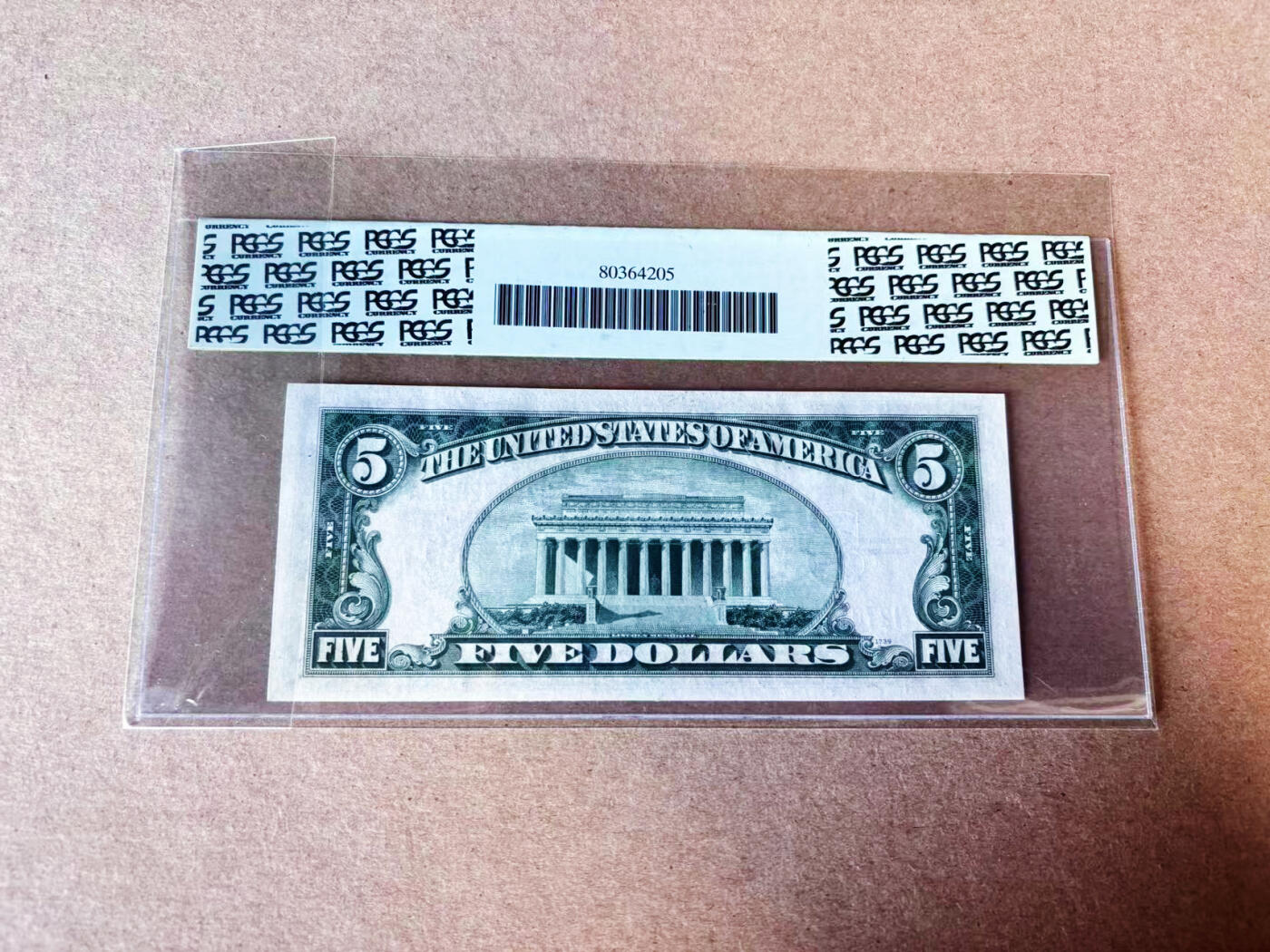 【Blue Auction】世界纸币精拍第635期【精】——16级TOP拍卖/信誉/品质/专业/高效💫 美国 1934C5美金 银币券 PCGS65EPQ 