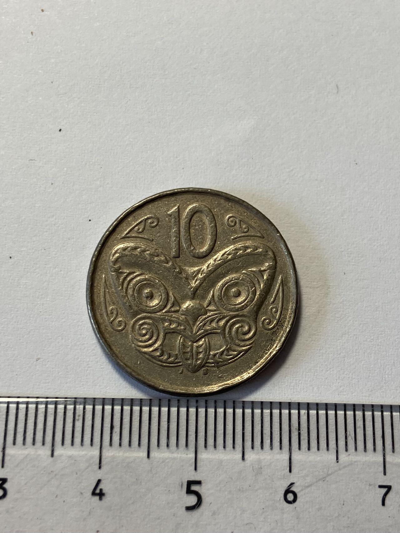 世界各国流通币专场，第二期 2002年新西兰10分，旧品