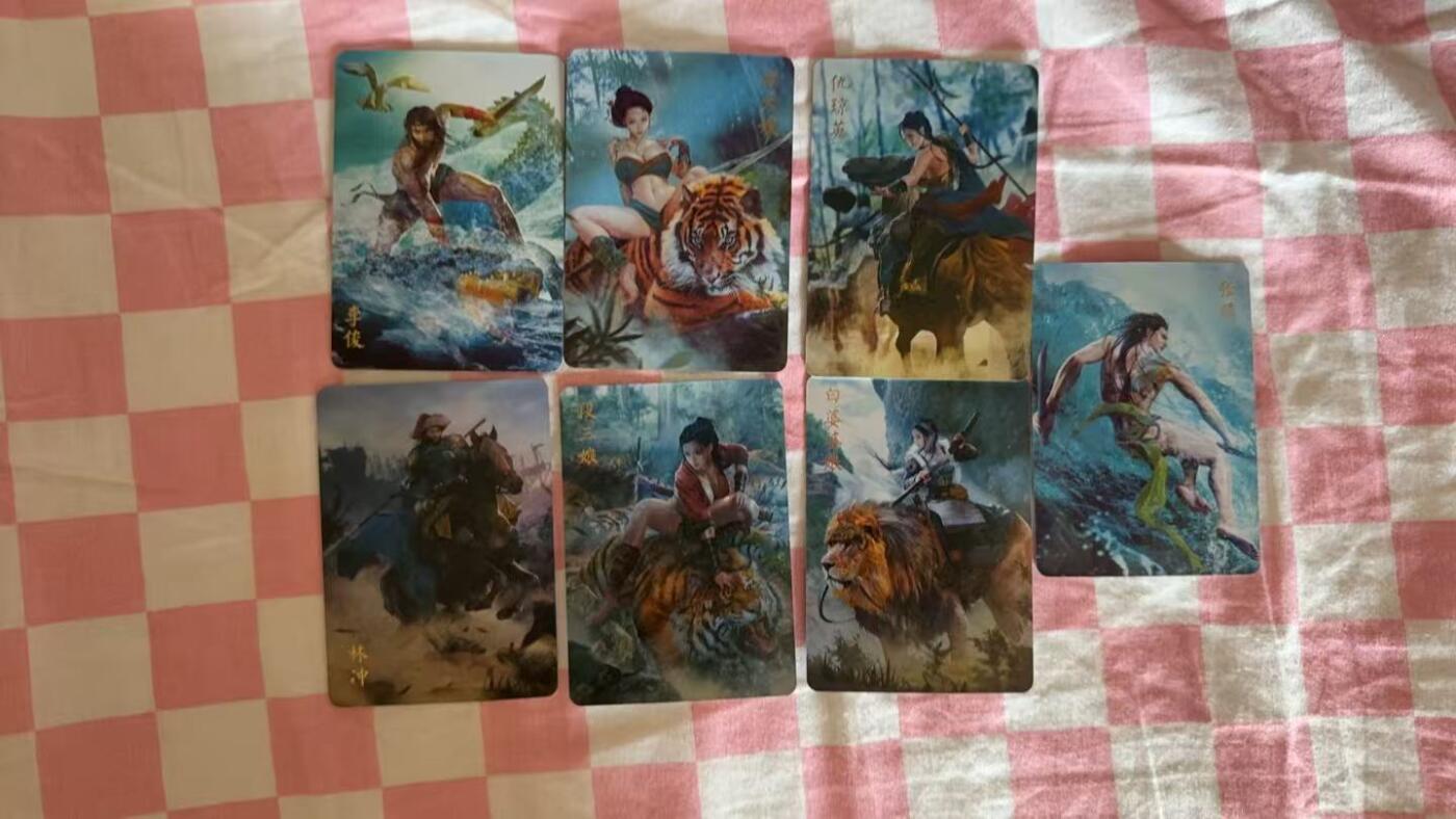 光影卡牌第八期，亲签卡，古风美女卡，各家套卡，持续收拍品