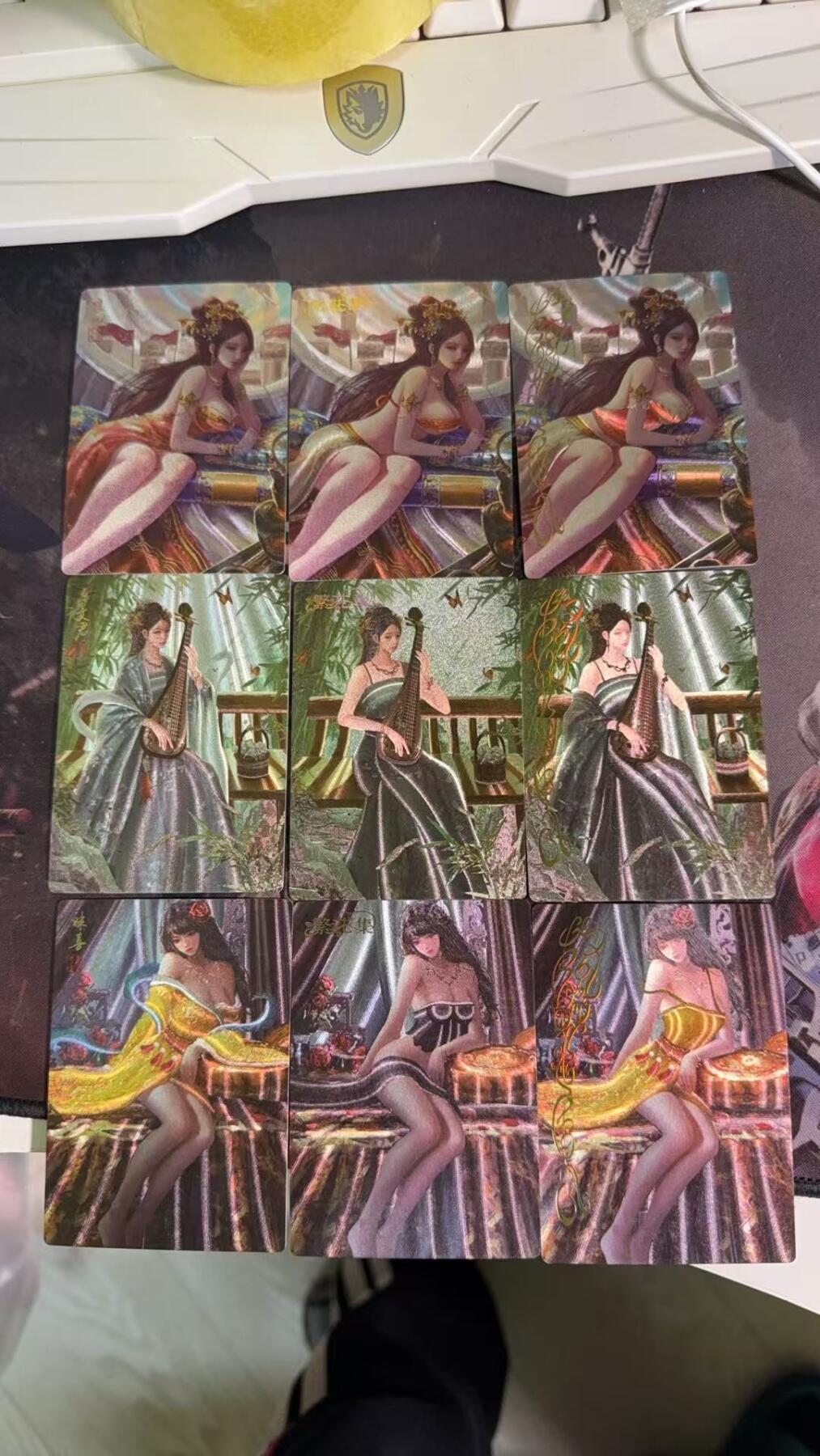 光影卡牌第八期，亲签卡，古风美女卡，各家套卡，持续收拍品