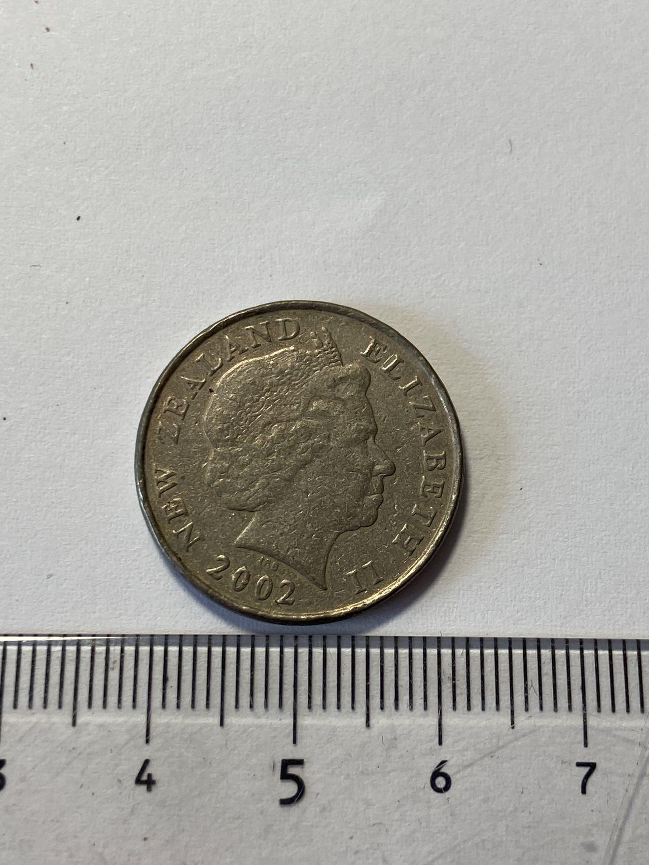 世界各国流通币专场，第二期 2002年新西兰10分，旧品
