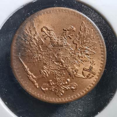 沼泽如烟--第665场 - 俄属芬兰1917年1芬尼