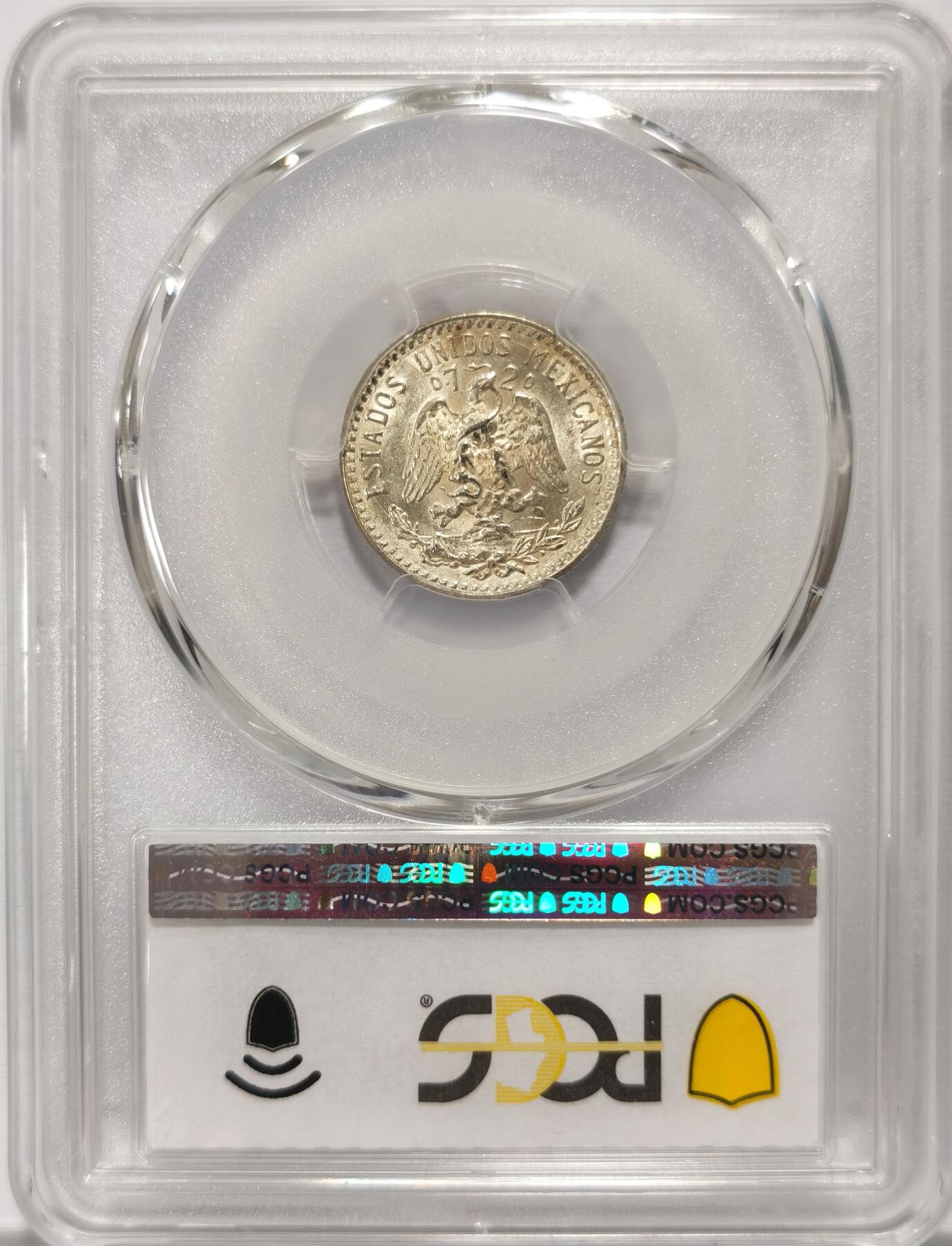 博洋堂世界钱币拍卖第115期（全场包邮） PCGS MS65 墨西哥1942年20分鹰洋银币