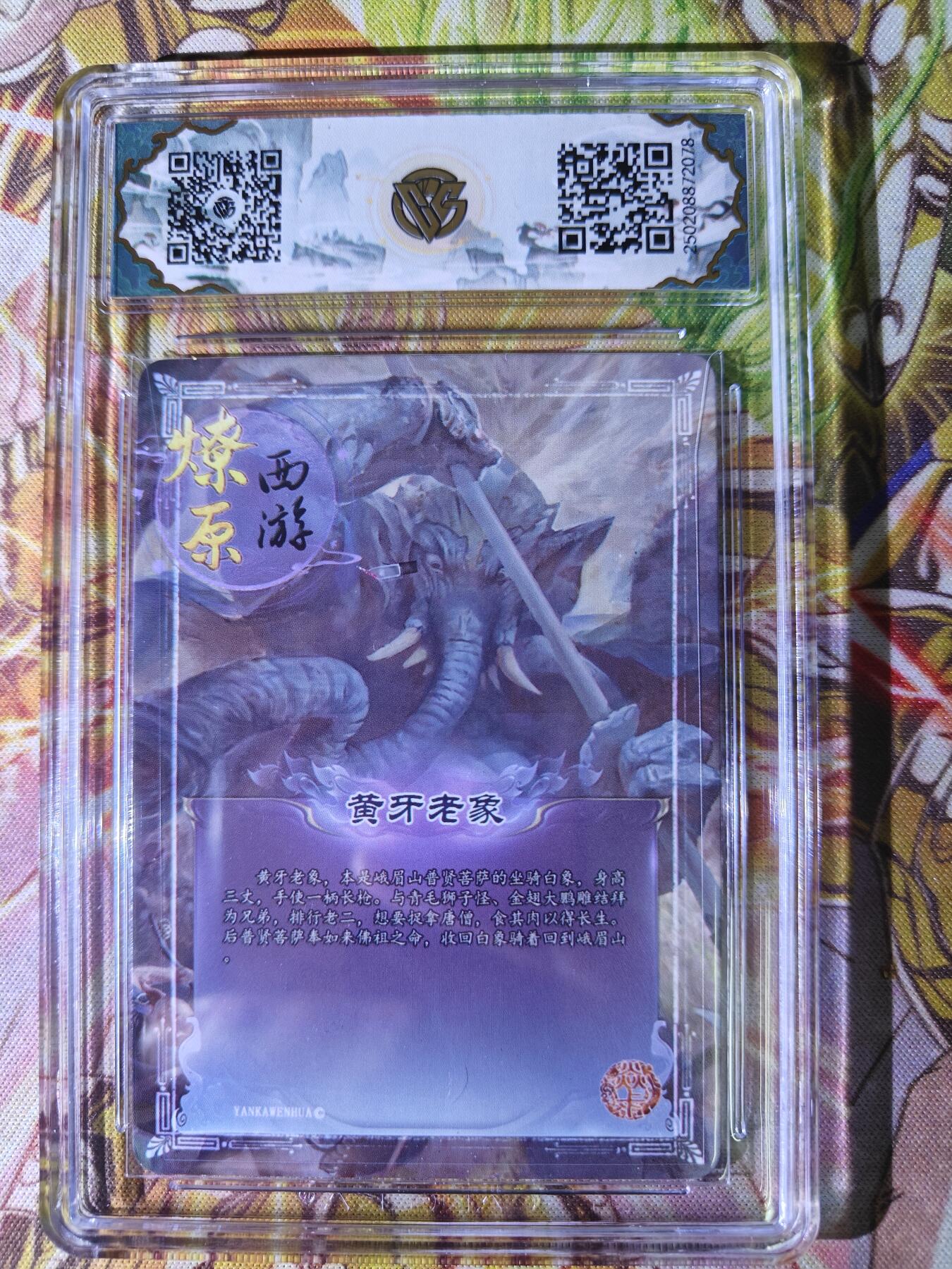 天玑星卡拍第七十八期《进来看看呗》持续收拍收评中 满赠三娘需备注 焱卡西游 第三弹 黄牙老象 异画 金彩 CCG10星