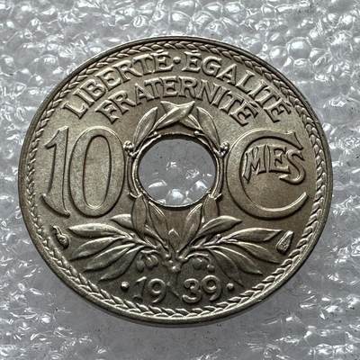 🌹外币初藏🌹🐯2025年第26场  每周二四六晚8️⃣点 接代拍 - 法国1939年十分 少见原光品相