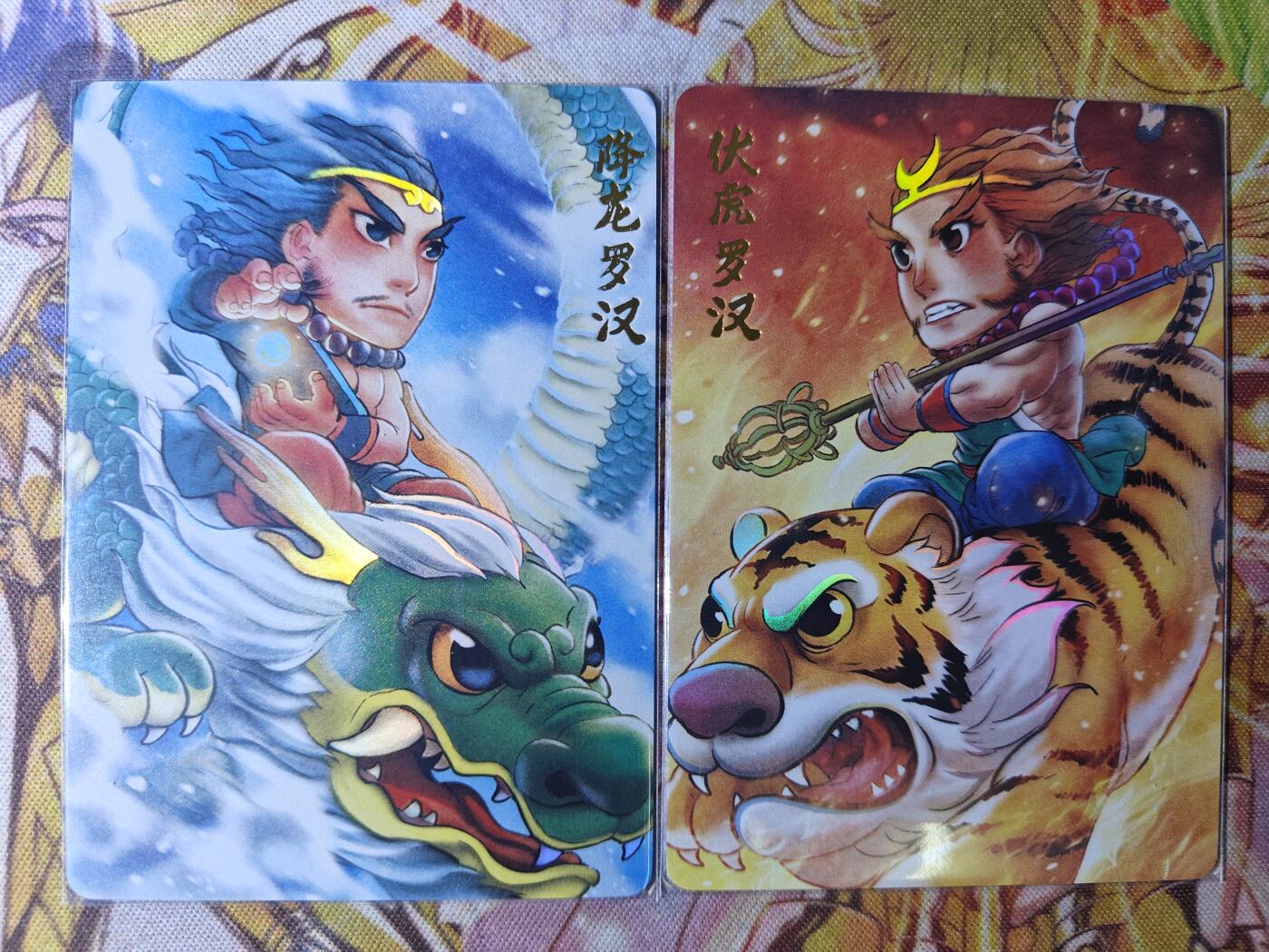 天玑星卡拍第七十八期《进来看看呗》持续收拍收评中 满赠三娘需备注 超吉梦卡牌 降龙罗汉 伏虎罗汉 彩闪