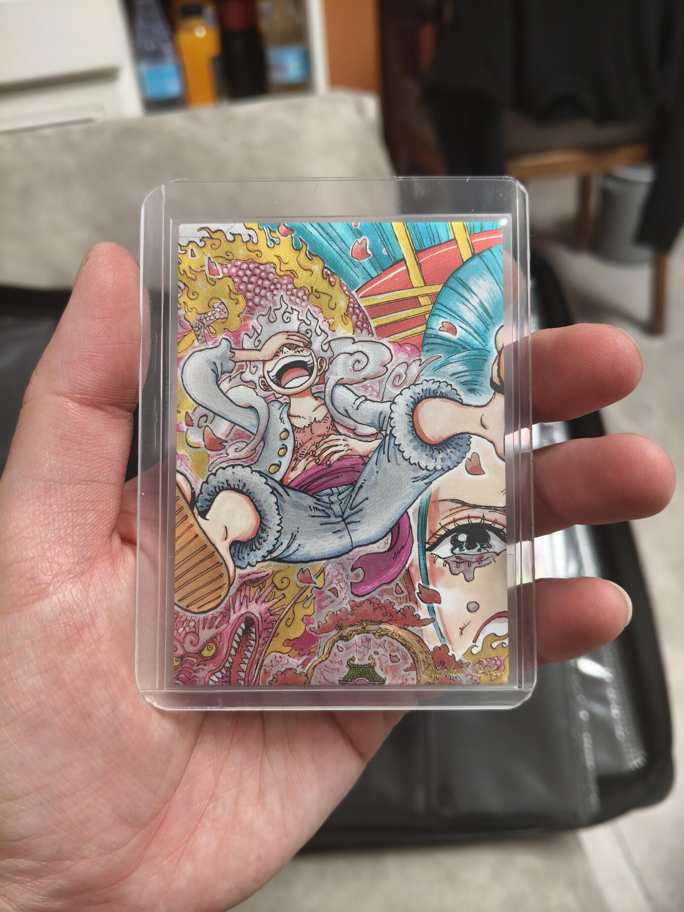 今晚打虎第四期（九宫专场） 奇点特卡路飞第五张，非常稀缺，工艺巅峰