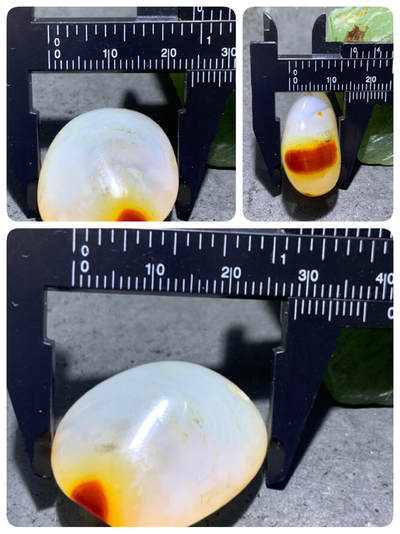 放福利！精美冰透高玉化朱砂点缠丝玛瑙原石吊坠一块 放福利！精美冰透高玉化朱砂点缠丝玛瑙原石吊坠一块