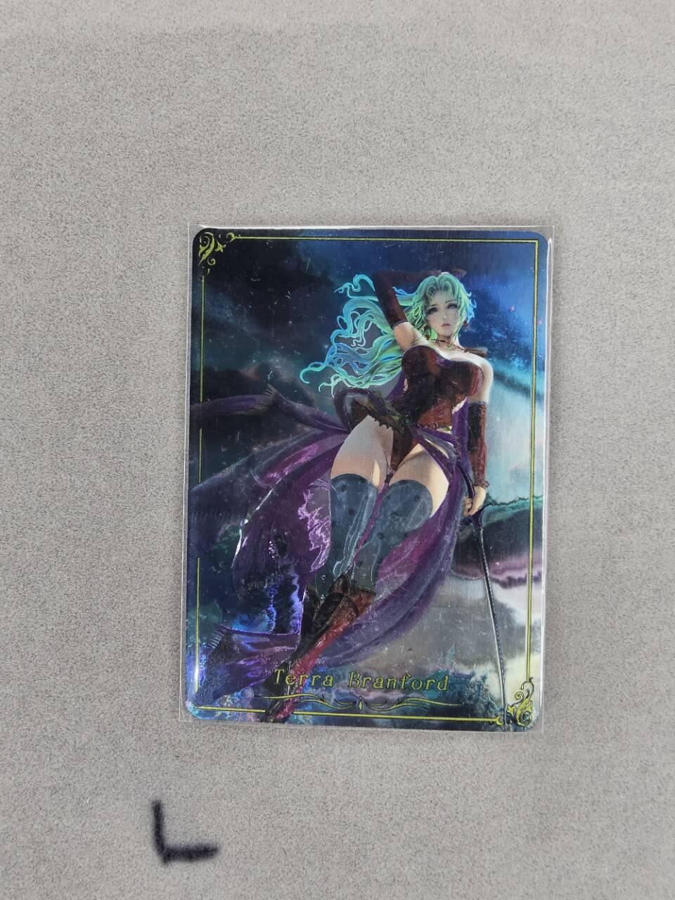 龙虎卡牌第29场 （无佣金，满120元包邮，欢迎送拍） 镭光卡 acg-最终幻想女主