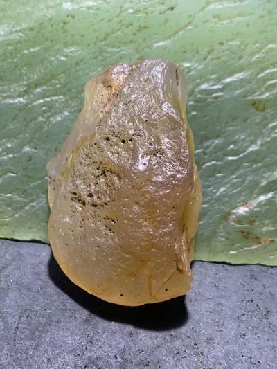 放福利！精美天然阿拉善戈壁糖心玛瑙原石一颗 - 放福利！精美天然阿拉善戈壁糖心玛瑙原石一颗