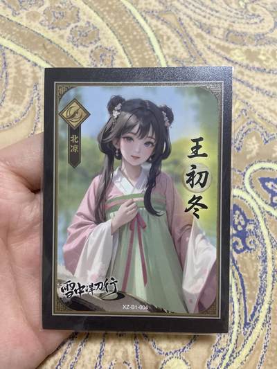 阳大大卡牌超级大甩拍第45期（周五晚上八点半截拍，持续收拍品，进群福利早知道） - 雪中悍刀行限编62/99