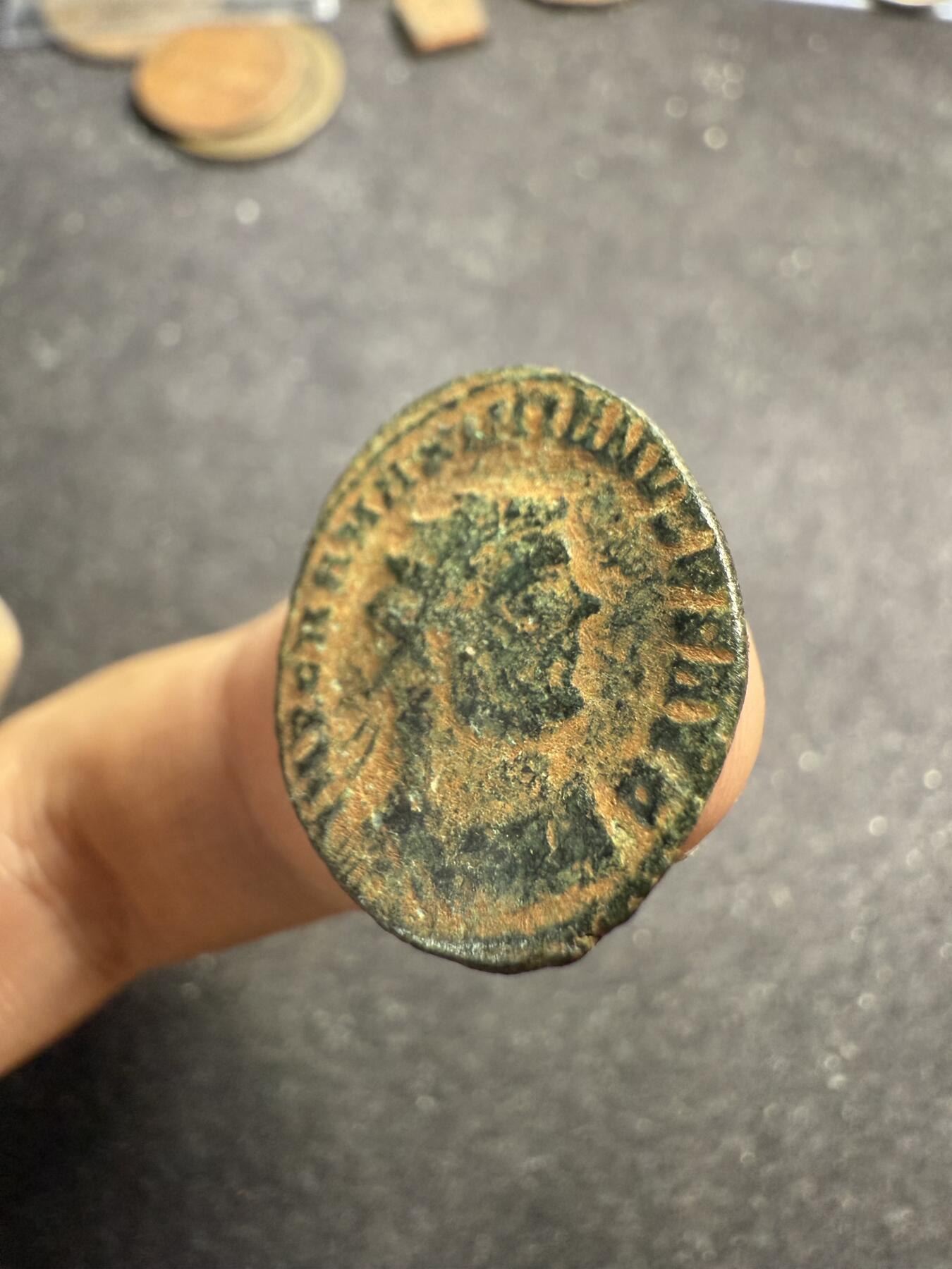 南宋泉阁俄币 外币 国币 专场第七期 古罗马 公元285-310年 副皇帝马克西米安努斯铜币 少见品种 个头偏大 好品