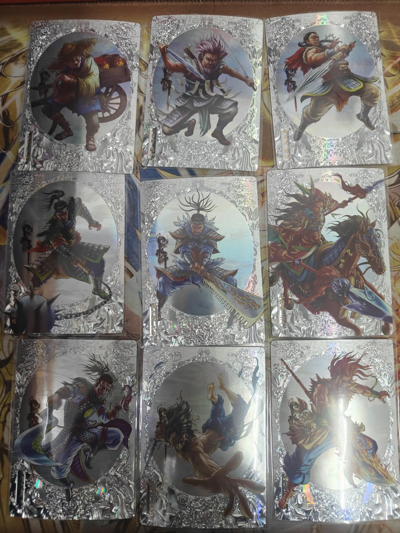 天玑星卡拍第七十八期《进来看看呗》持续收拍收评中 满赠三娘需备注 卡玩帕克 追忆水浒 散卡 9张