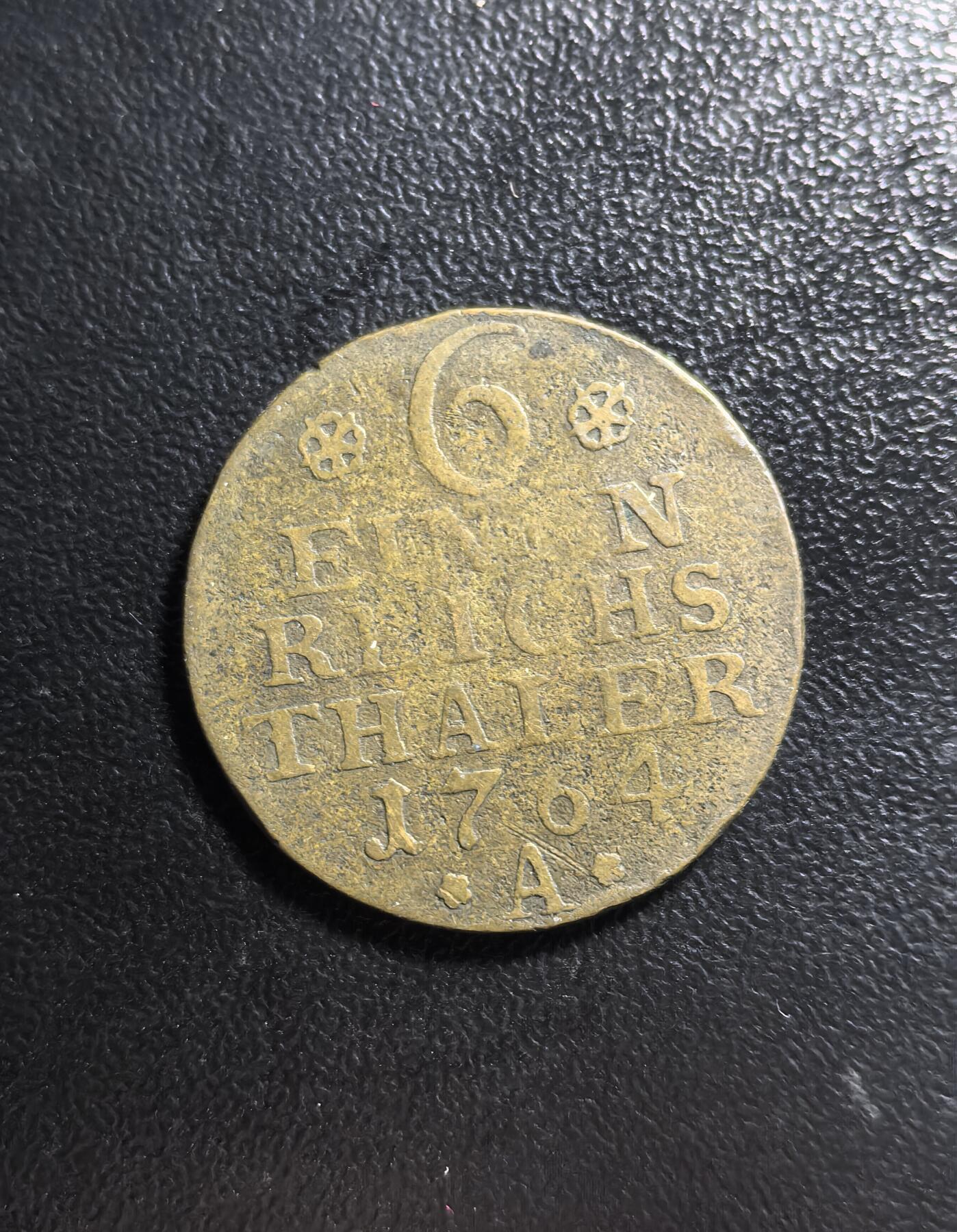 南宋泉阁俄币 外币 国币 专场第七期 私铸 1764年 普鲁士 弗雷德里希2世 1/6泰勒银币老仿 含铜量高