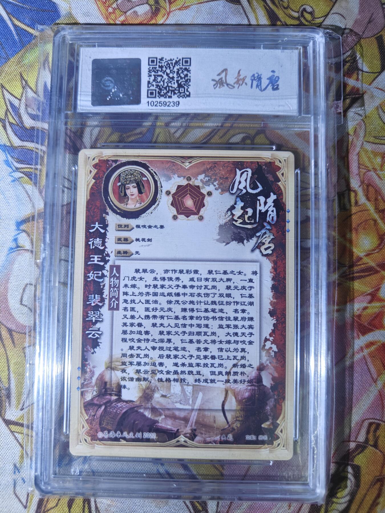 天玑星卡拍第七十八期《进来看看呗》持续收拍收评中 满赠三娘需备注 苍海承风文创 风起隋唐 裴翠云 CCS10