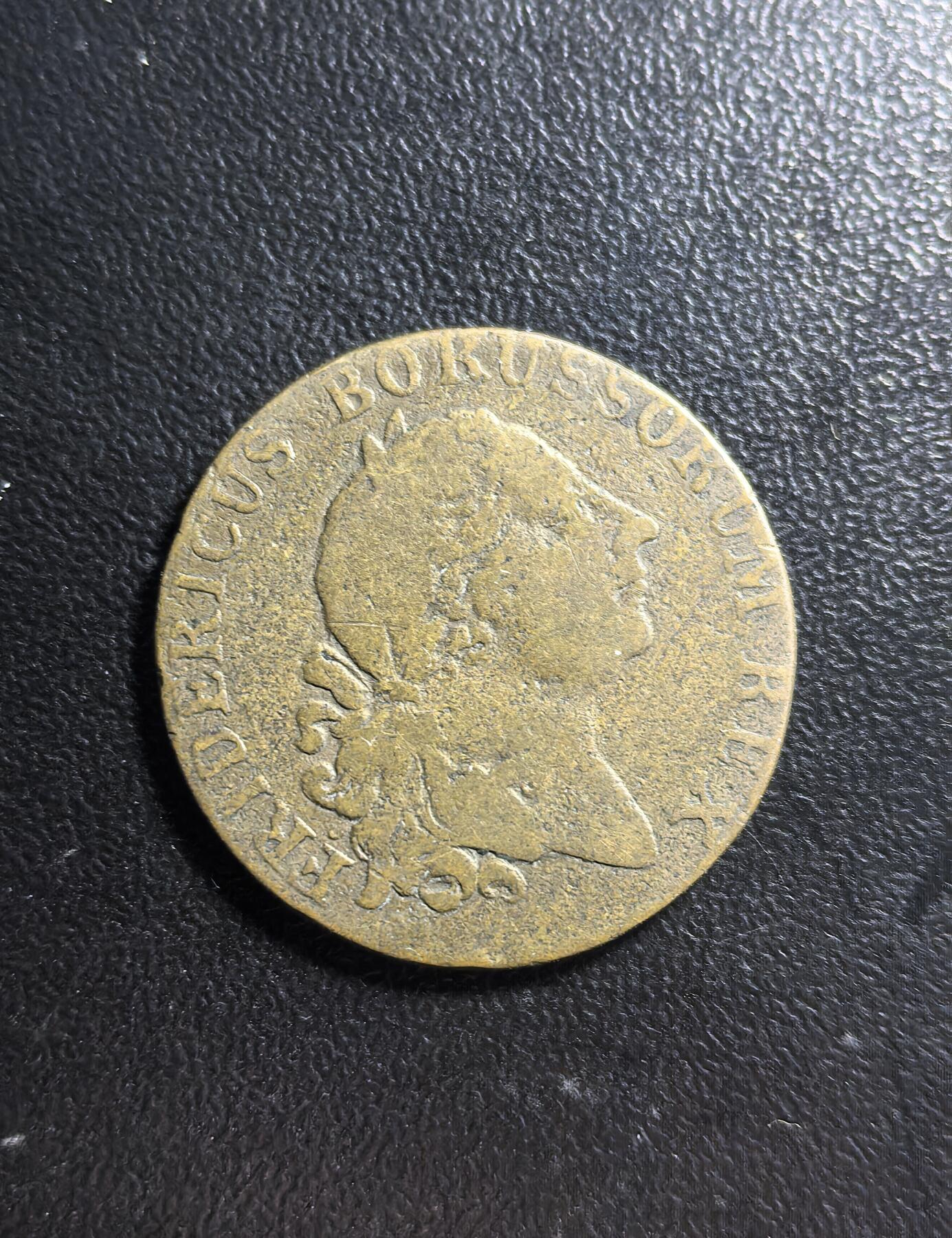 南宋泉阁俄币 外币 国币 专场第七期 私铸 1764年 普鲁士 弗雷德里希2世 1/6泰勒银币老仿 含铜量高