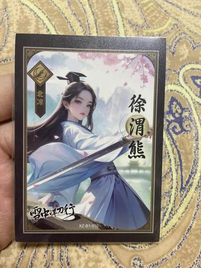 阳大大卡牌超级大甩拍第45期（周五晚上八点半截拍，持续收拍品，进群福利早知道） - 雪中悍刀行限编25/99