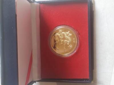 纪念币 硬币 评级币专场 2000年 龙年纪念章。精美盒装。