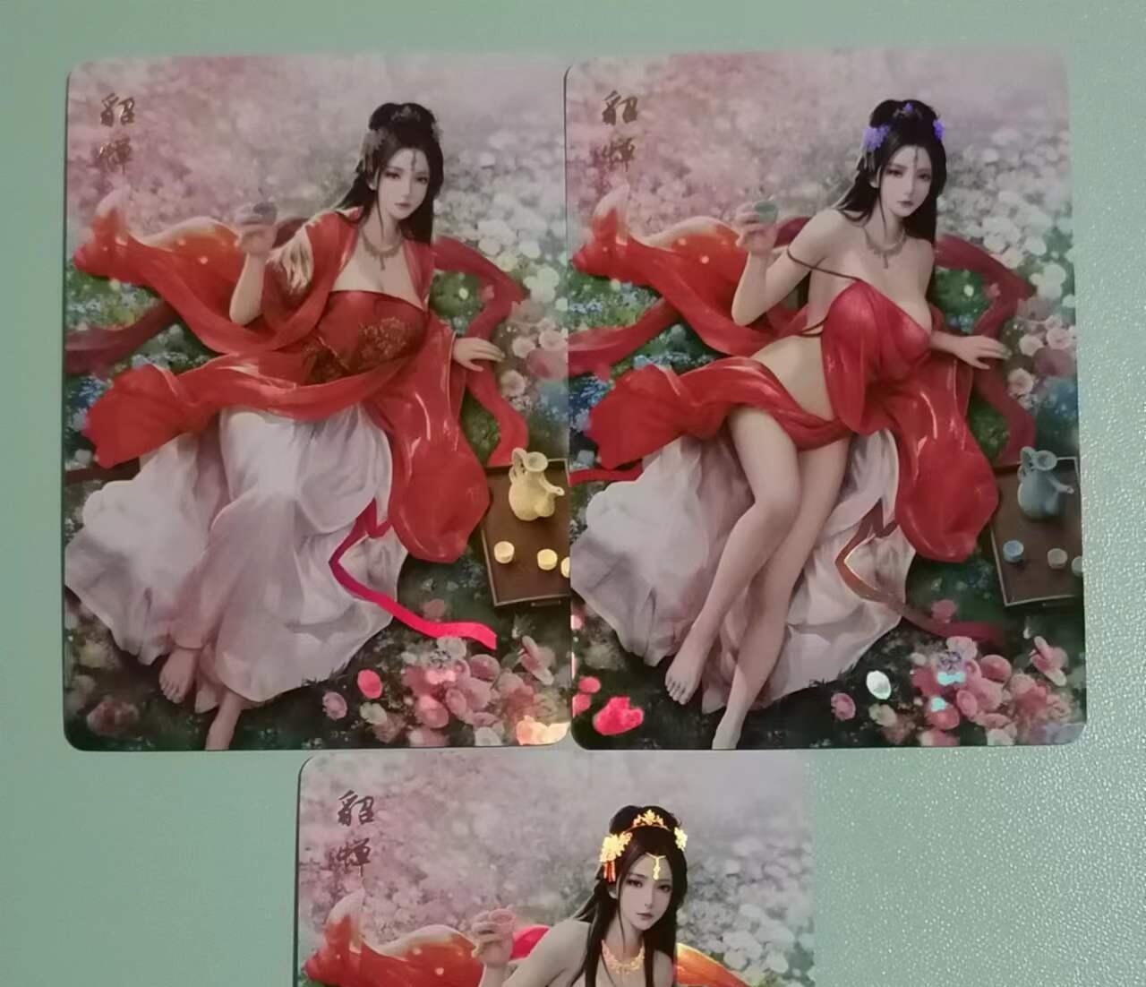 光影卡牌第八期，亲签卡，古风美女卡，各家套卡，持续收拍品