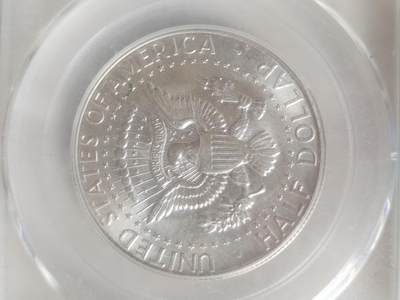 纪念币 评级币 硬币专场 1965年 美国半圆银币。