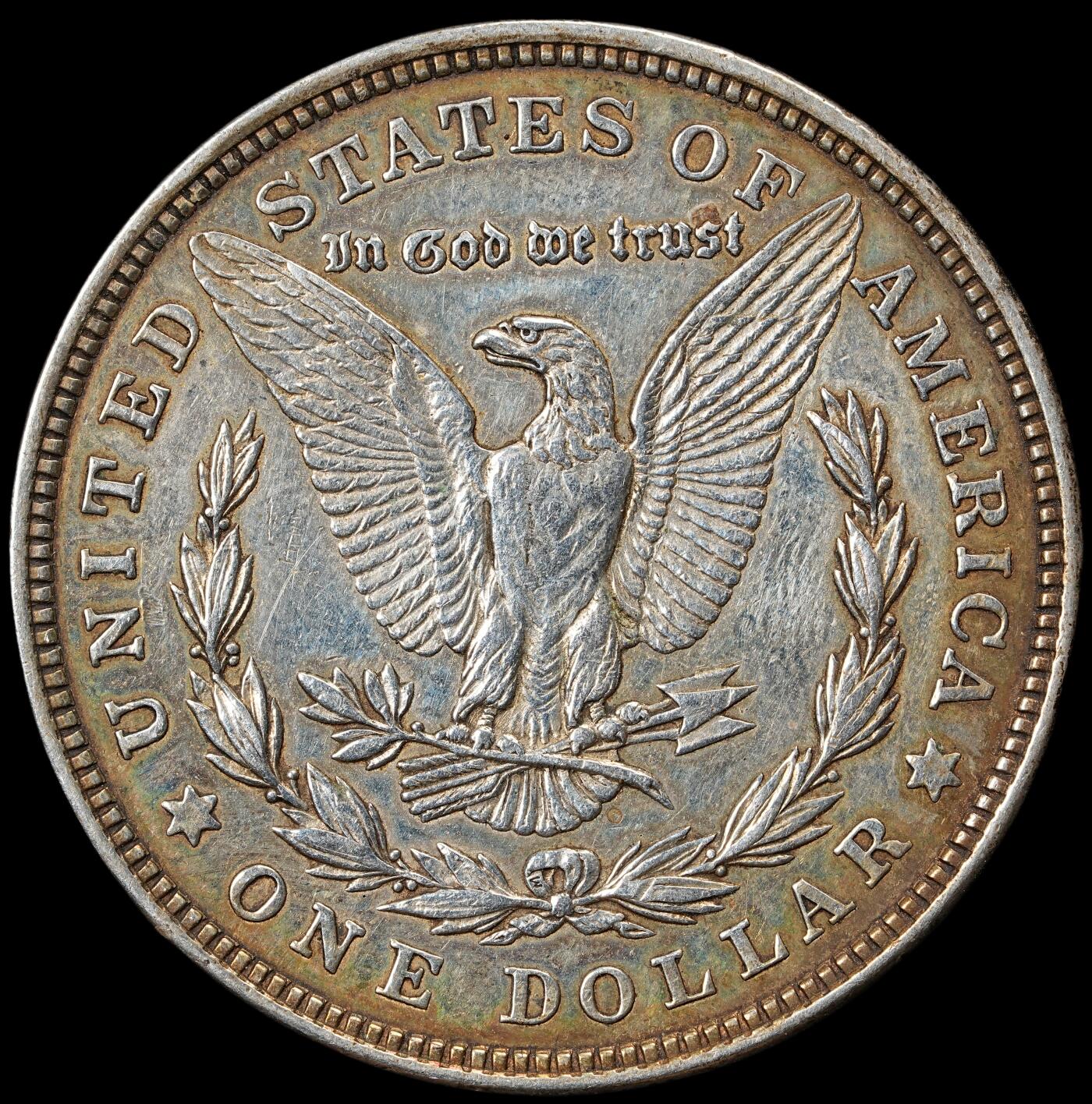 修遠堂世界钱币第六十二期 1921年摩根大银币 26.67g