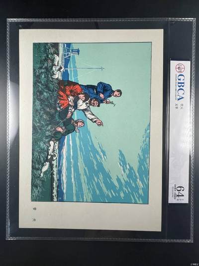公博评级，特殊年代（1966—76）宣传画，时代特征明显 - 公博评级，特殊时期宣传画 《哲里木盟版画选》，这是一套宣传画，哲里木盟版画选。一套20张