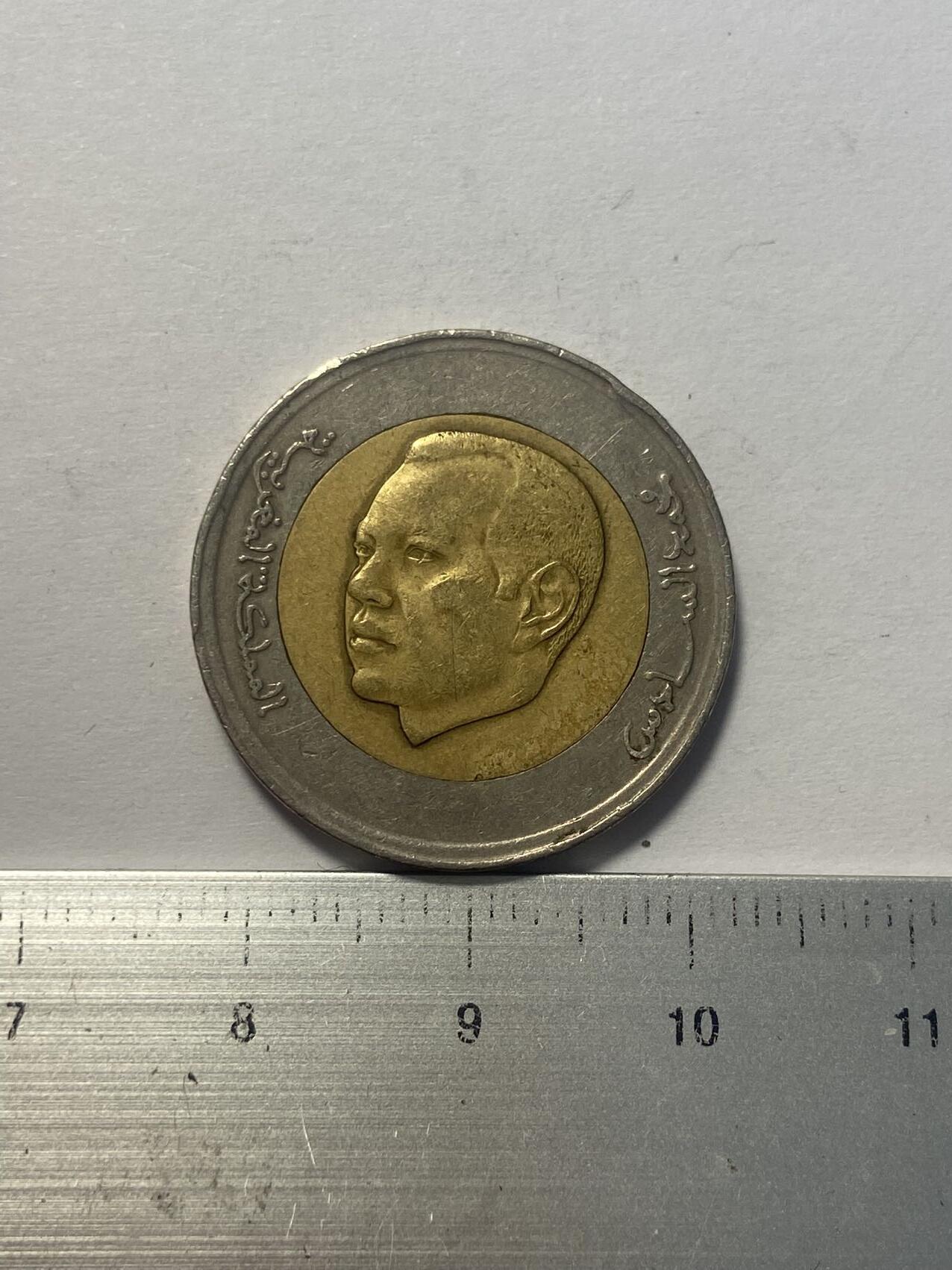 世界各国流通币纪念币等，第三期 2011年摩纳哥5第纳尔，旧品