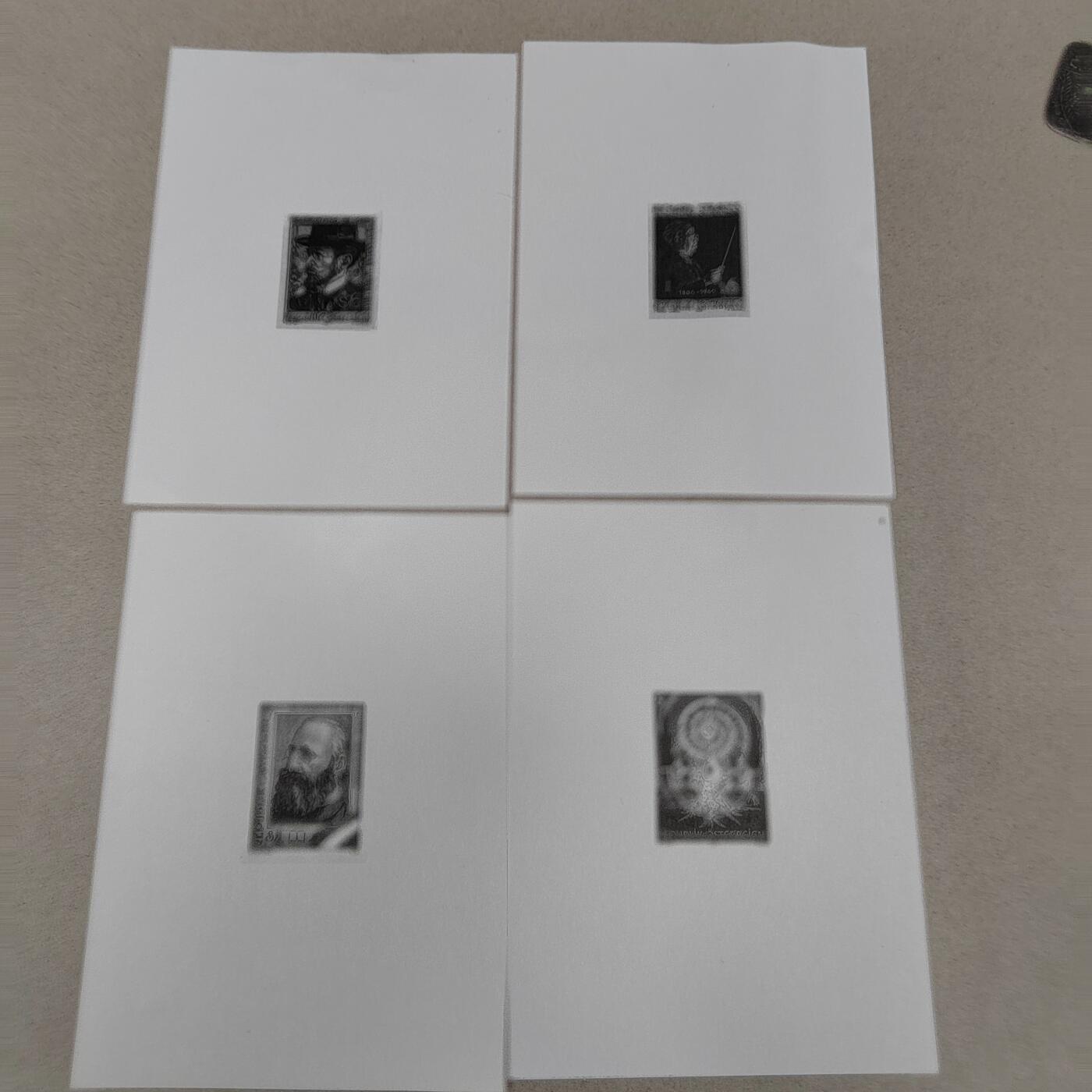 PCAI钱币26-287  日章 公债 纸品小专场 外国邮品四张