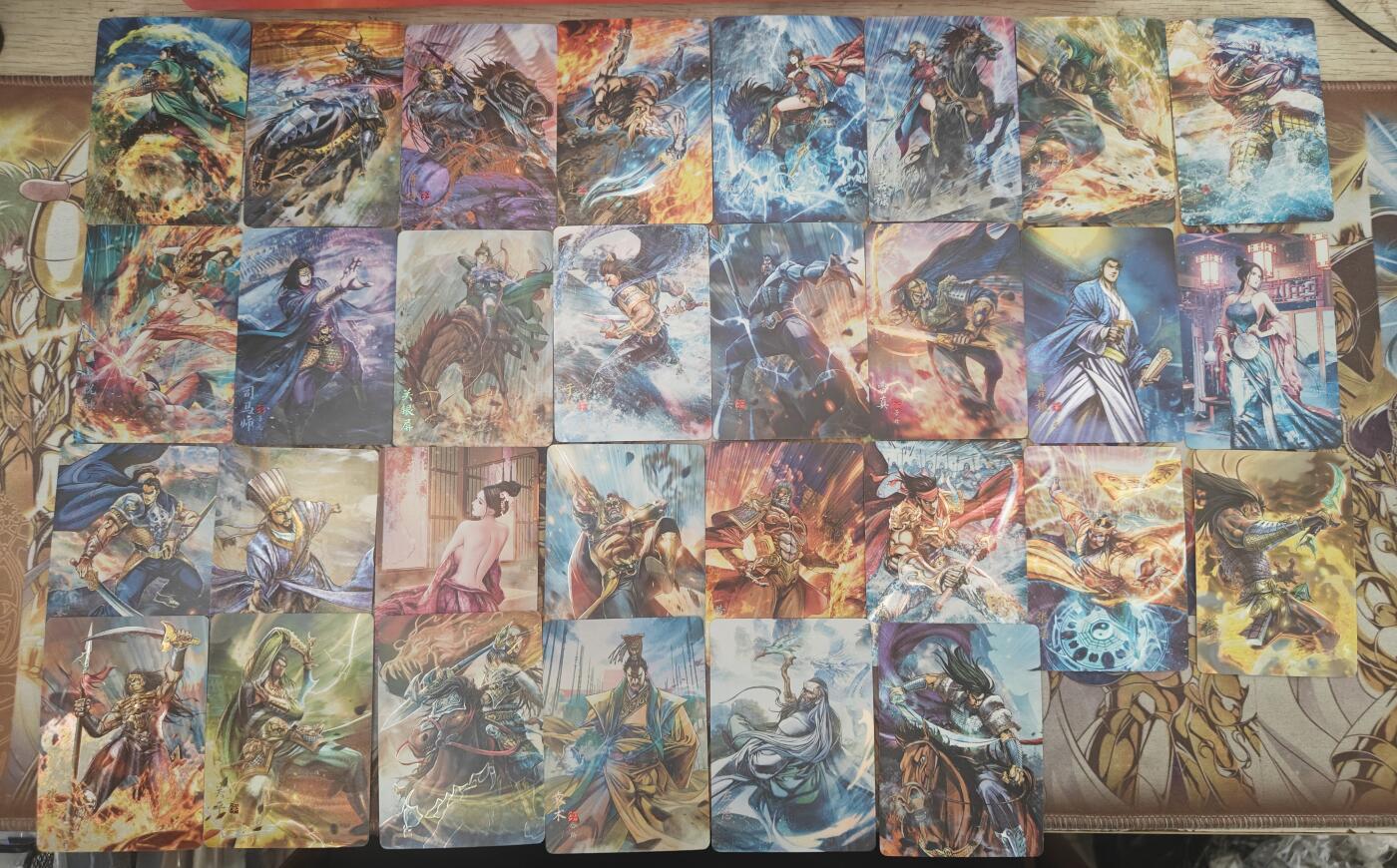 天玑星卡拍第七十八期《进来看看呗》持续收拍收评中 满赠三娘需备注 燎原三国 豪杰传 SR 01-30 一套 工艺混搭 第二组