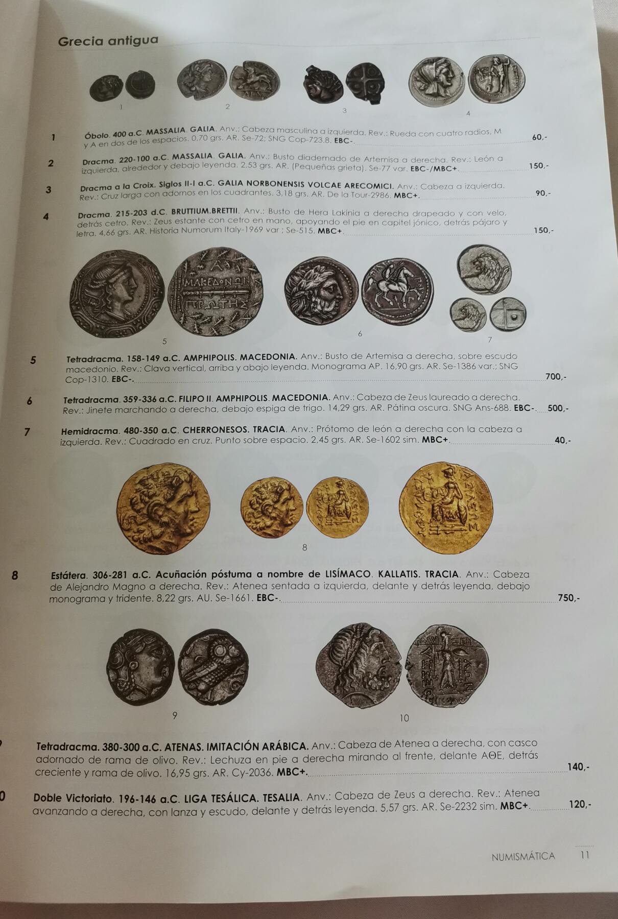 瓶子🏺第183期拍卖会  目录拍场  欧洲早期古典币和金币拍卖目录