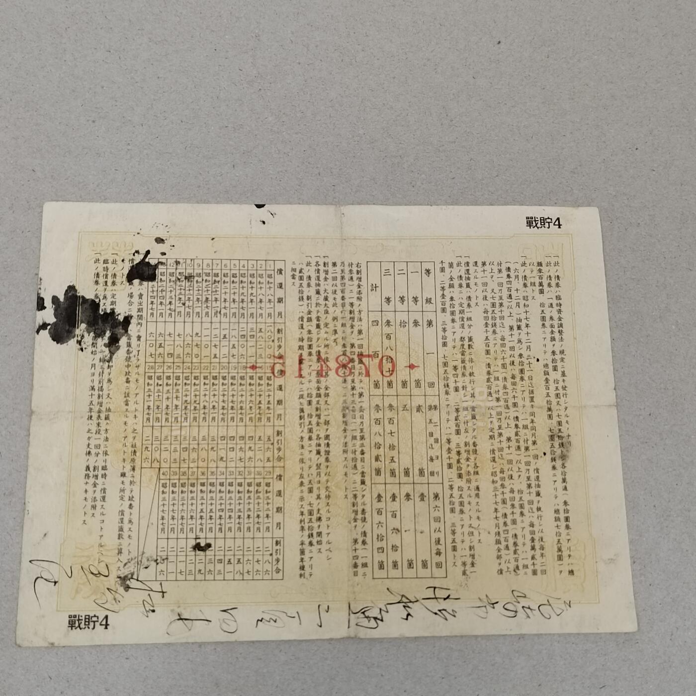 PCAI钱币27-289 二元纪念币古钱邮票小专场 日本二战公债