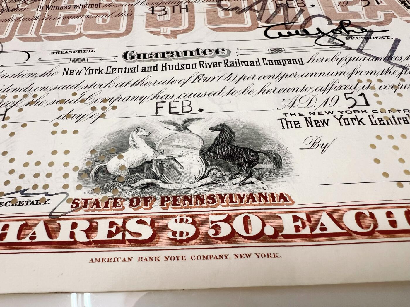 3.27周四晚19时40分开拍 百年收藏第33场 ABNC雕刻版老股票债券纸币及民国币专场 佣金5元起 4拍或总金额超过600就包邮