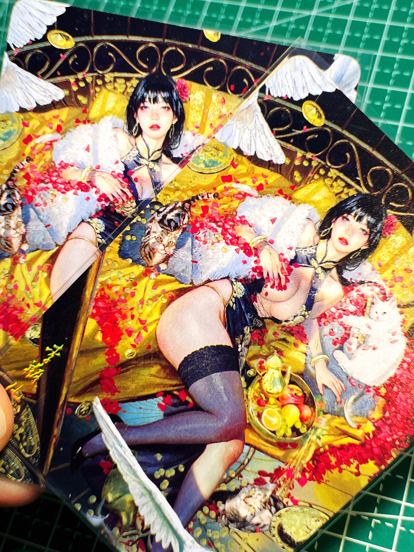 显眼宝第七期 私人收藏卡 燎原卡牌 人间传 李瓶儿 普卡一对2张