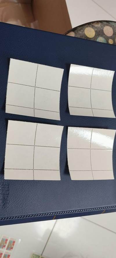 🔥成套🔥德国邮票专场，都是四方联套票 德国邮票四方连一套，1990年发行，昆虫  蝴蝶   蜜蜂和花卉4全，品相如图