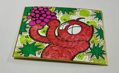 零元拍：歪歪亲笔签名原画色卡，尺寸：21/18厘米，不是复制画哦 - 零元拍：歪歪亲笔签名原画色卡，尺寸：21/18厘米，不是复制画哦