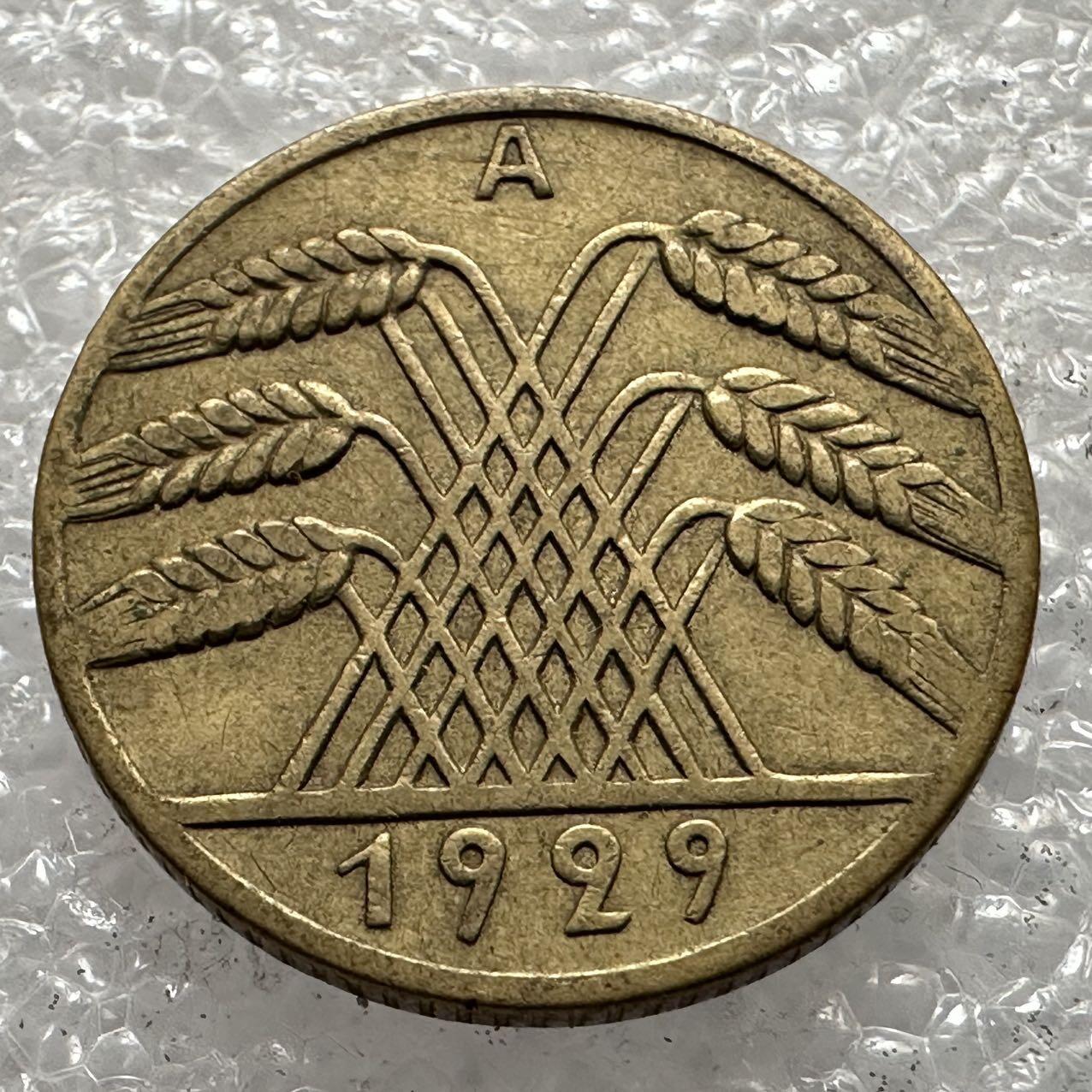 🌹外币初藏🌹🐯2025年第30场  每周二四六晚8️⃣点 接代拍 魏玛1929年10芬尼