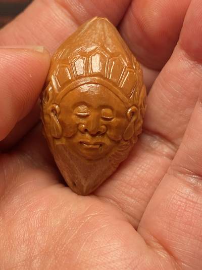 苏工核雕纯手工雕刻老苏工，西游记，个性之作，留刀痕，大尺寸2。45x4。0喜欢的来 - 苏工核雕纯手工雕刻老苏工，西游记，个性之作，留刀痕，大尺寸2。45x4。0喜欢的来