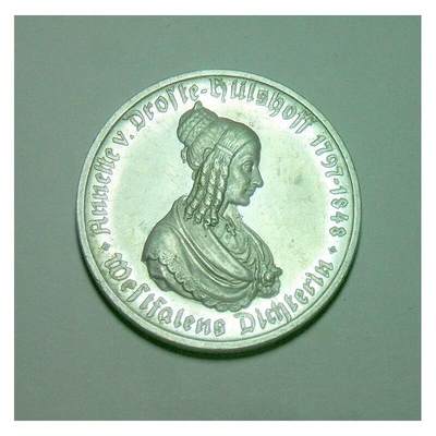 德国1923年威斯特法伦 100马克女人头马币 精制原光 - 德国1923年威斯特法伦 100马克女人头马币 精制原光