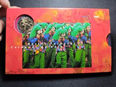 KK钱币收藏小铺 套币专场 2月预留时间 周末发货 -  2000瑞士精制套币 带5法郎双色纪念币