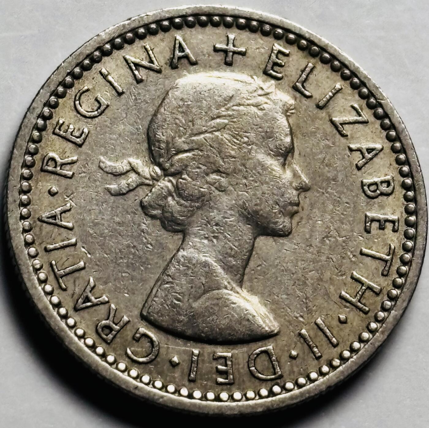 文馨钱币收藏第 233 场 1959 年英国幸运 6 便士