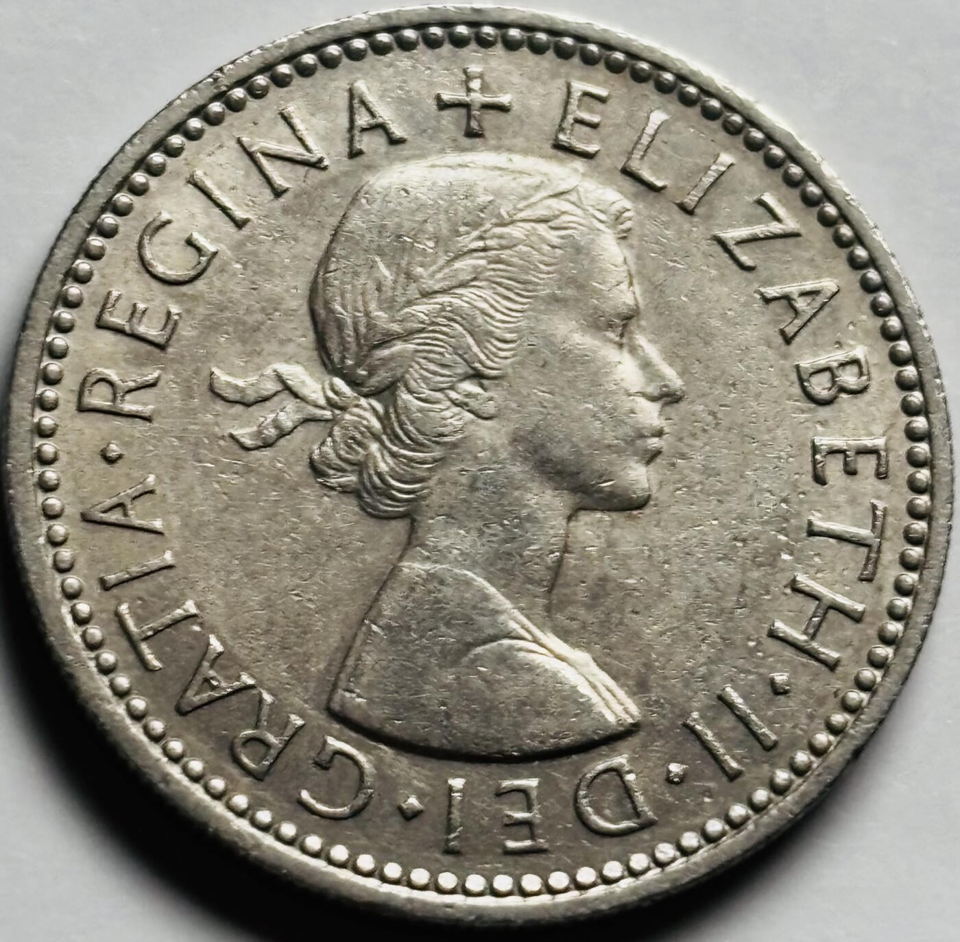 文馨钱币收藏第 233 场 美品 1959 年英国 1 先令
