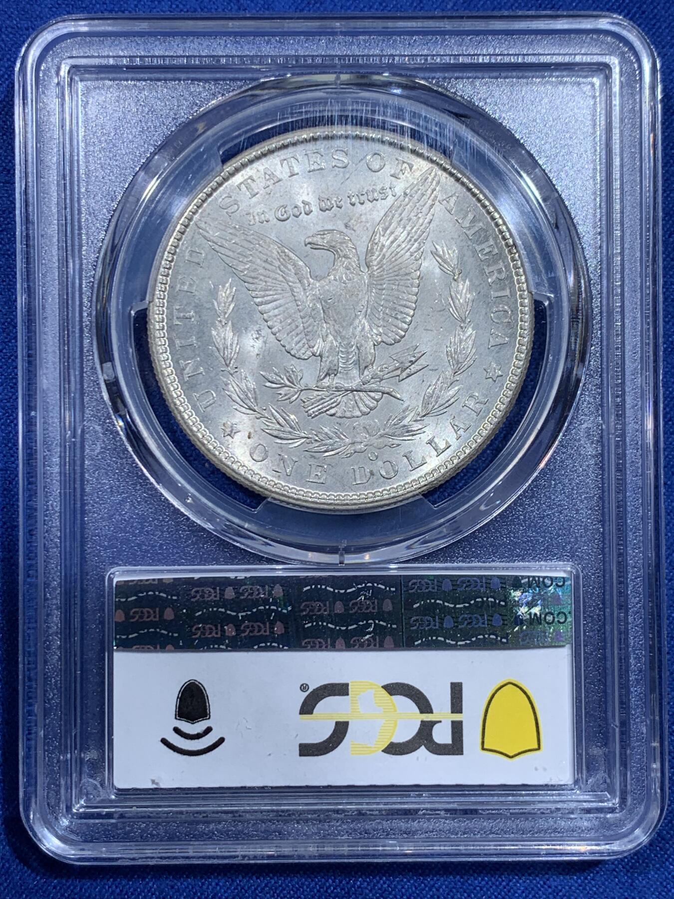 《竞宝斋》第367场 周日，周一 2场连拍 （全场包邮） PCGS MS64 美国1902年O版摩根一元银币