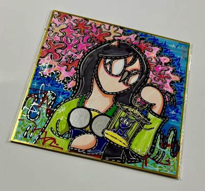 零元拍：歪歪亲笔签名原画色卡，尺寸：18/18厘米，不是复制画哦 - 零元拍：歪歪亲笔签名原画色卡，尺寸：18/18厘米，不是复制画哦