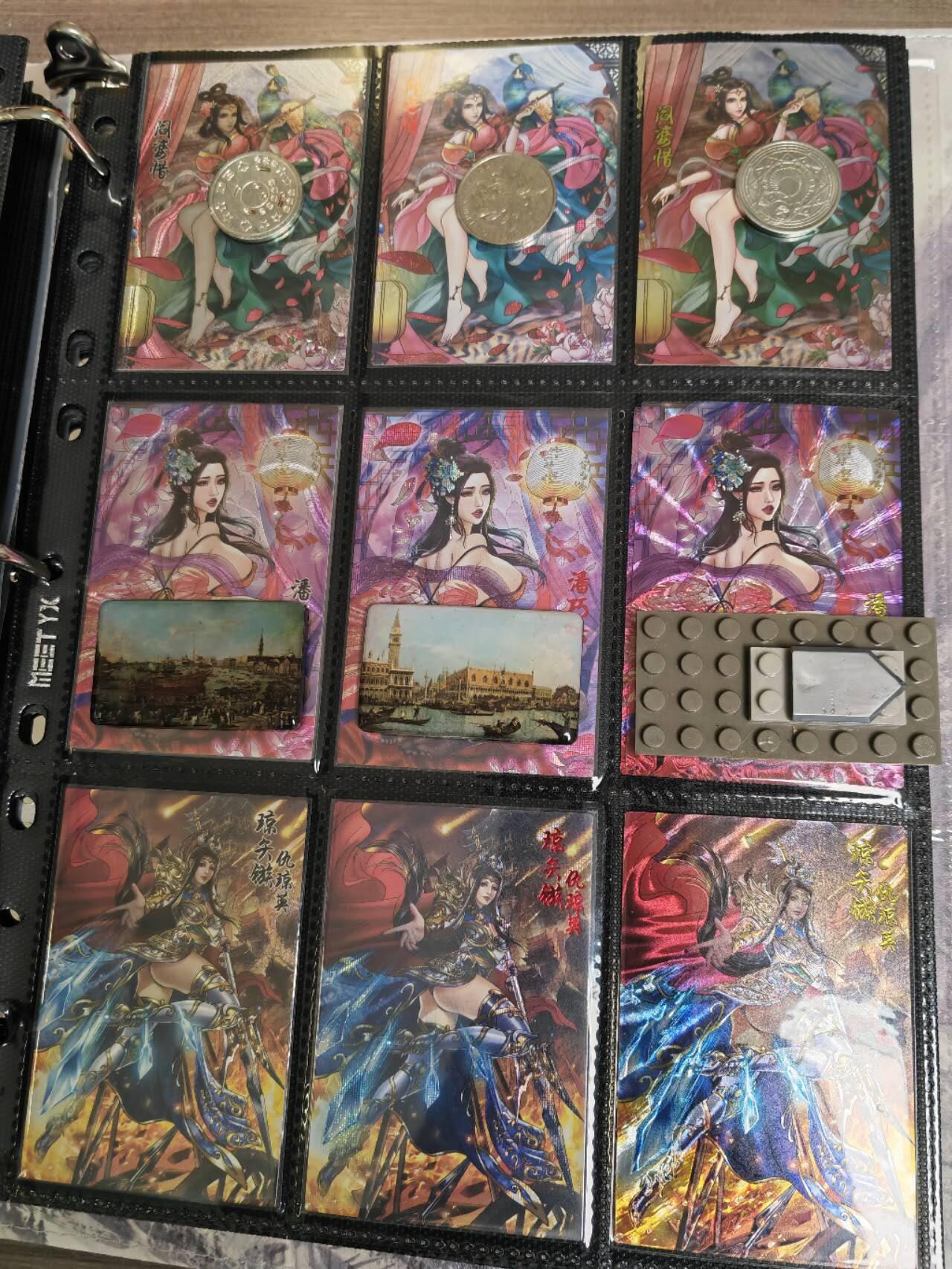 阳大大卡牌超级大甩拍第46期（周五晚上八点半截拍，持续收拍品，进群福利早知道） 【三工艺套卡】卡玩帕克 璇哥 将神水浒 粗闪➕红碎➕镭光 粗闪包含108张➕美女番外7张➕一弹初版8张➕卡册三娘➕落选三娘➕异画三娘2张➕重置32张➕番外11张 大全套      红碎包含108➕美女番外7       镭光包含108➕美女番外7➕番外14