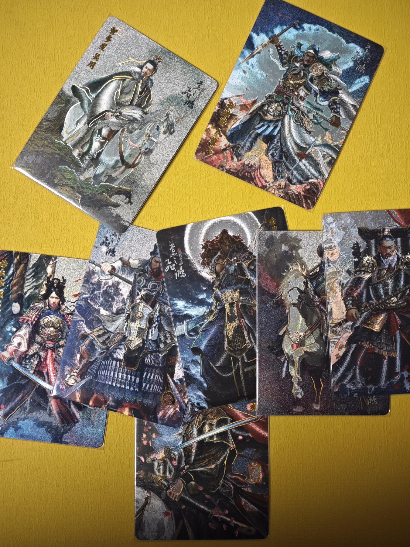玩卡战线超级大甩拍第32期（好物、稀缺、镇册之宝） 百里-苍之飞鸿绘百里水浒冷烫粗闪卡一套